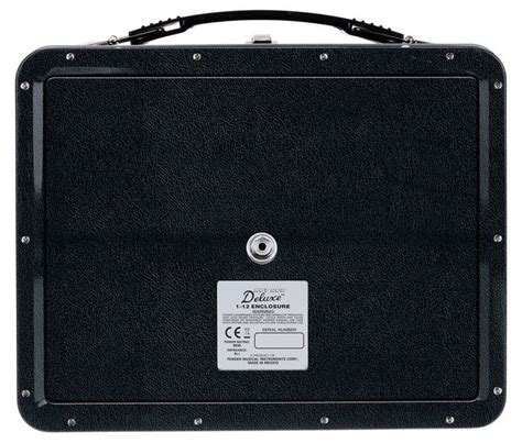 Fender Black Tolex Lunch Box by Aquarius 